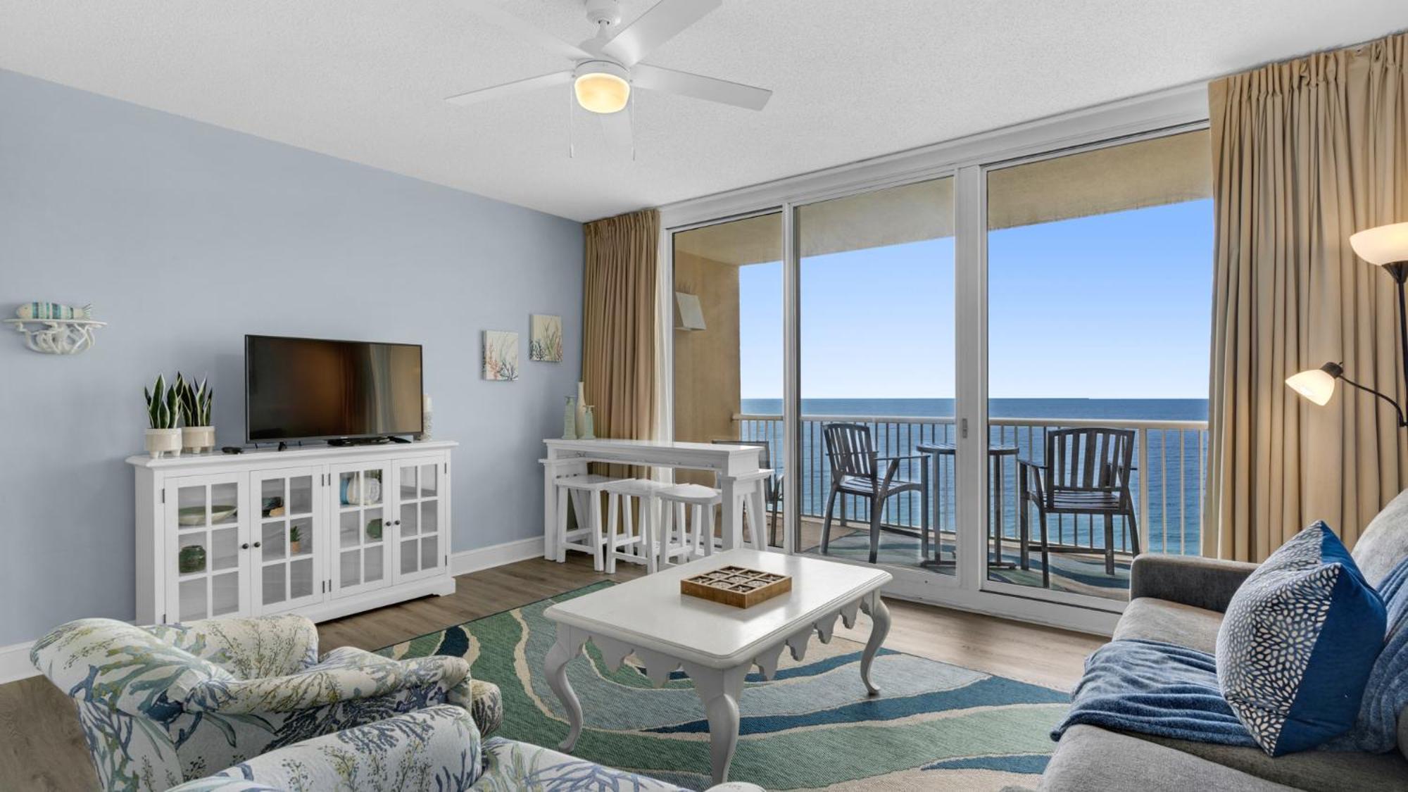 Parking Fee Included-Majestic 1-1606! Gulf Front 1Bedroom, Pool,Hot Tubs,Tennis Panama City Beach Exterior photo